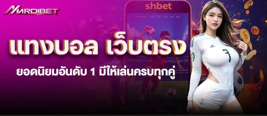 แทงบอล เว็บตรง ยอดนิยมอันดับ 1 มีให้เล่นครบทุกคู่ mardibet